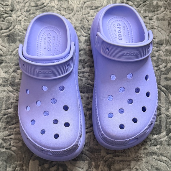 CROCS Shoes - Crocs Women’s Platform Clog - Purple